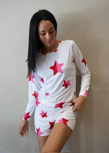 Pijama Estrellas Rosa