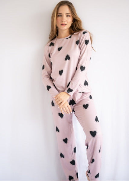Pijama Punto Corazón