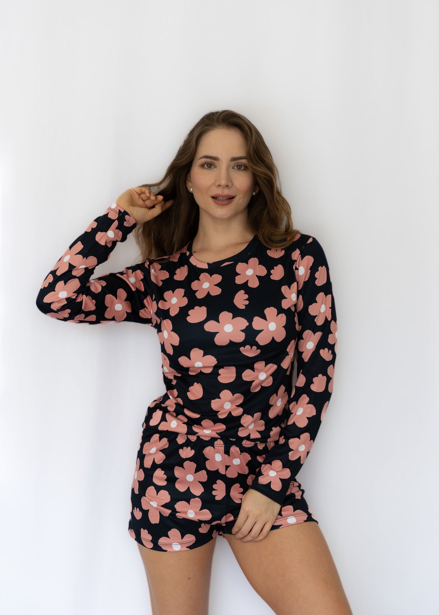 Pijama Margaritas Rosa