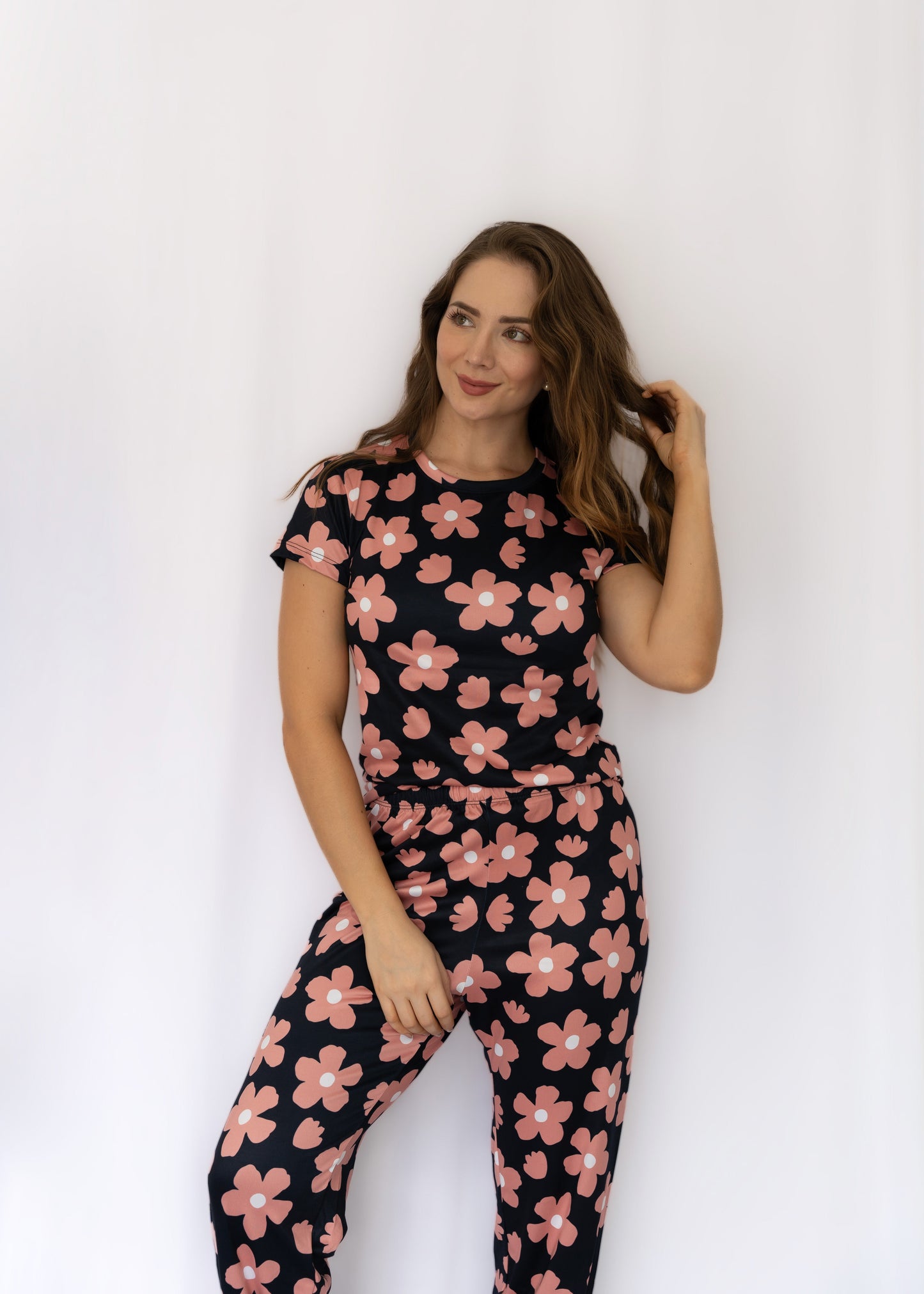 Pijama Margaritas Rosa