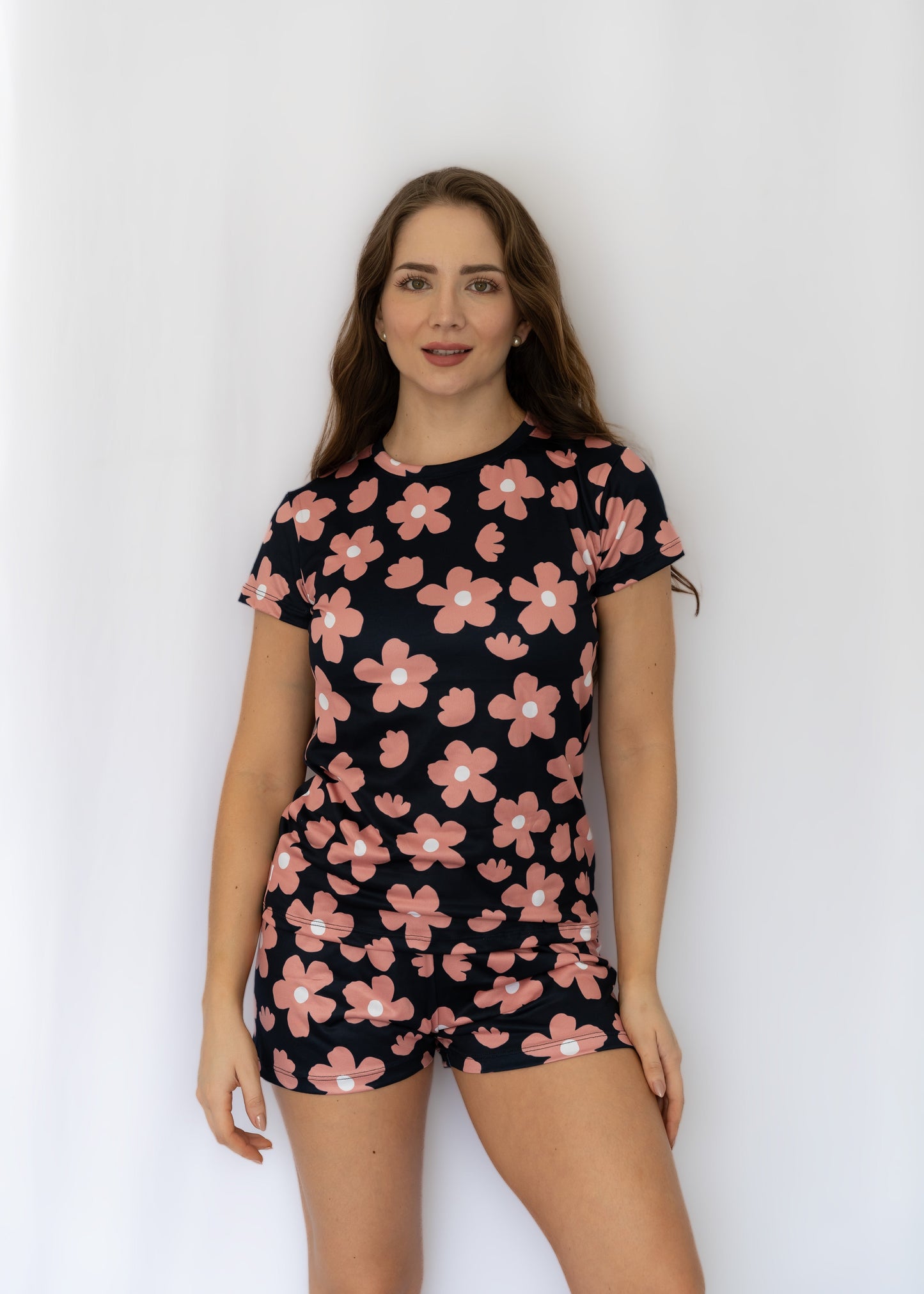 Pijama Margaritas Rosa